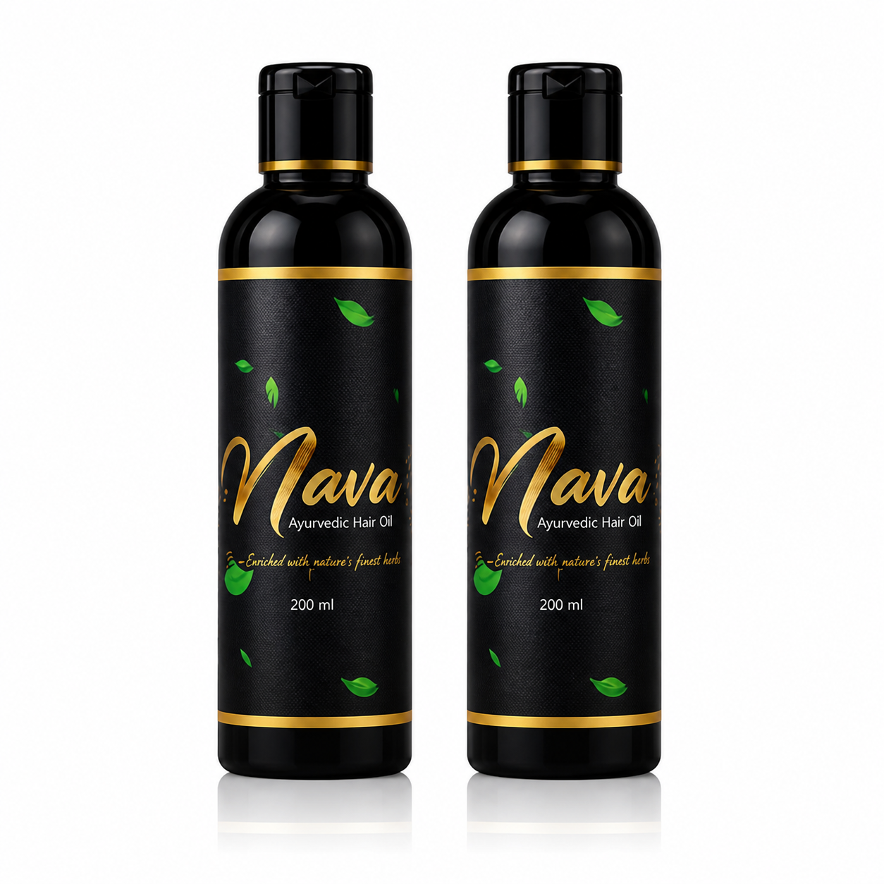 Nava Ayurvedic Hair Oil | 200 ml | For Hair Growth, Dandruff & Hair Fall Control
