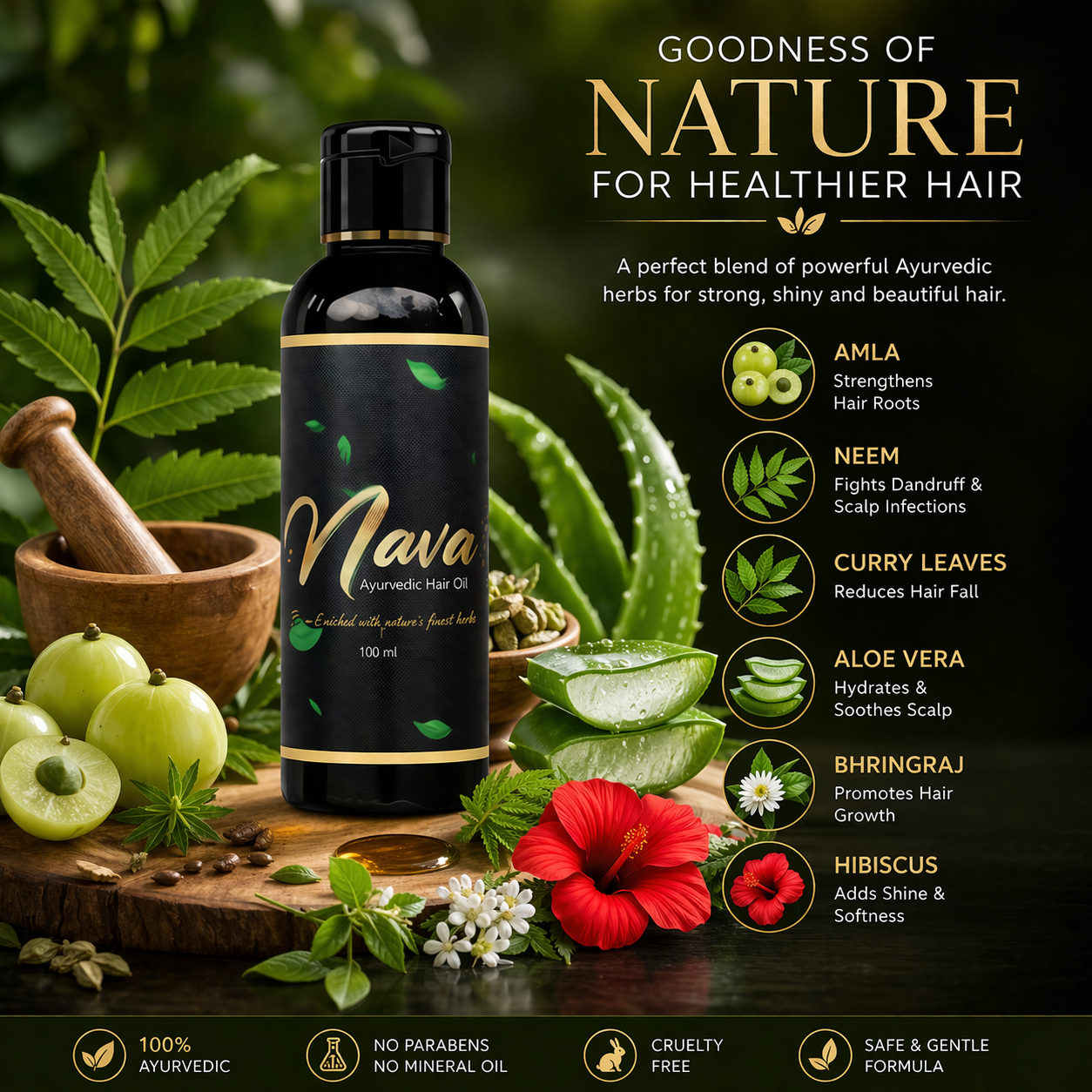 Nava Ayurvedic Hair Oil
